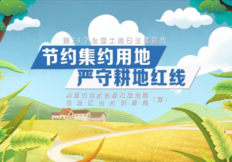 节约集约用地 严守耕地红线（岳塘区自然资源局）